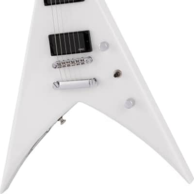 Jackson Pro Series King V KVTMG Electric Guitar. Ebony Fingerboard, Snow White image 6