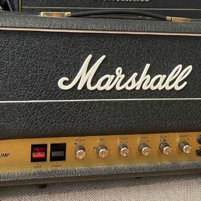 Marshall JMP 1992 MK II Super Bass 2-Channel 100-Watt Guitar / Bass Amp Head 1978  Black image 2
