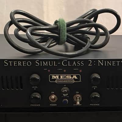 Mesa Boogie Stereo Simul-Class 2:Ninety 2-Channel 90-Watt Power Amplifier 1992 - 2013 - Black image 2