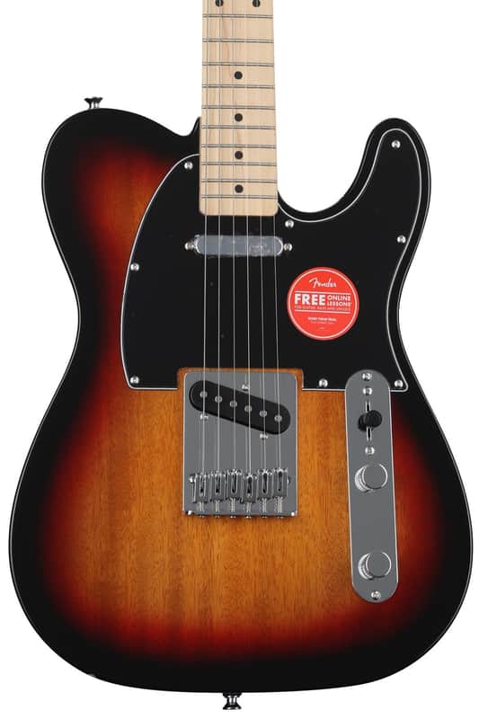 Squier Affinity Series Telecaster Electric Guitar - 3-Color Sunburst with Maple Fingerboard image 1