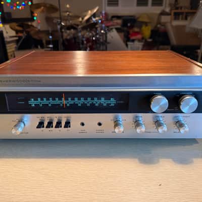 Sherwood S‑7100A Receiver Beauty Face, Tested & Cleaned Sounds Great Very Rare🔥 image 2