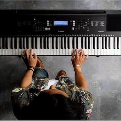 Yamaha PSREW310 76-Key Portable Keyboard with X-Style Stand and Power Supply image 2