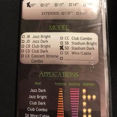 Grover Pro Percussion - 10" Stadium Dark Snare Wires image 2