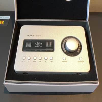 Universal Audio Apollo Solo Thunderbolt 3 Audio Interface - Original Packaging, Cable + Cover image 2