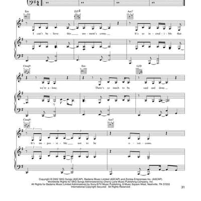 Spirit - Stallion of the Cimarron Piano/Vocal/Guitar Songbook image 7