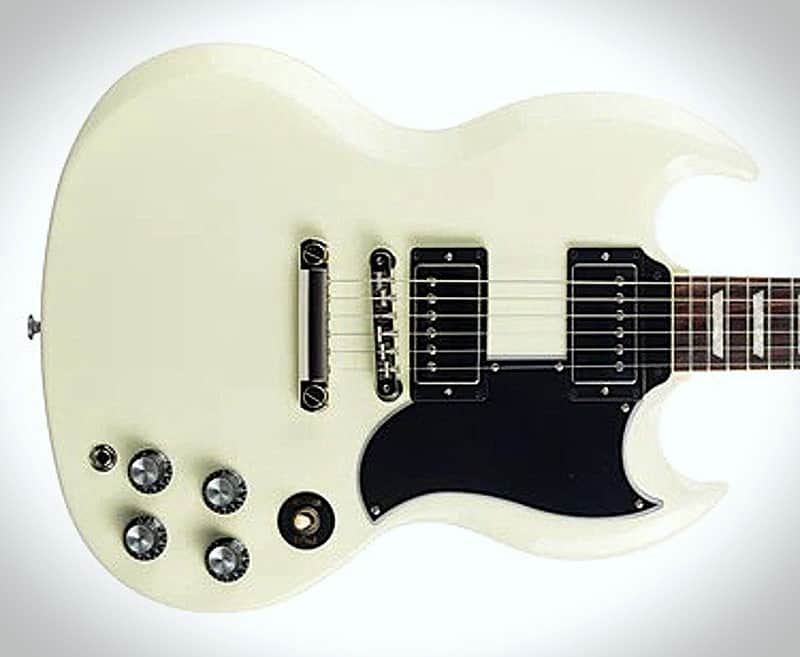 Gibson SG Standard '61 Stop Bar Classic White image 1