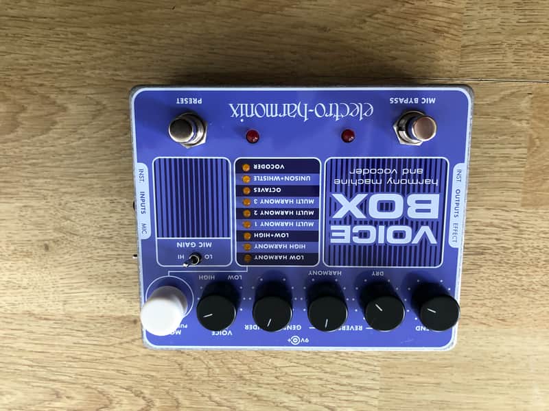 Electro-Harmonix Voice Box Harmony Machine & Vocoder 2009 - Present - Purple / Black image 1