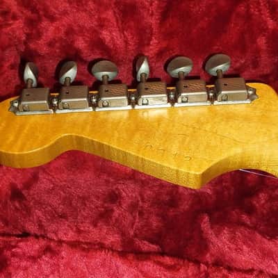 RARE 2009 Momose Sonix Custom Craft Guitar ST-62 3TS <> FLAME Maple Neck <> Bacchus Deviser <> Custom Shop Level Quality <> Momose Stratocaster Tweed Case <> 100% Original image 13