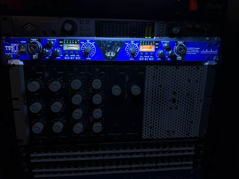 ART TPS II 2-Channel Tube Microphone Preamp 2011 - Present - Blue image 1