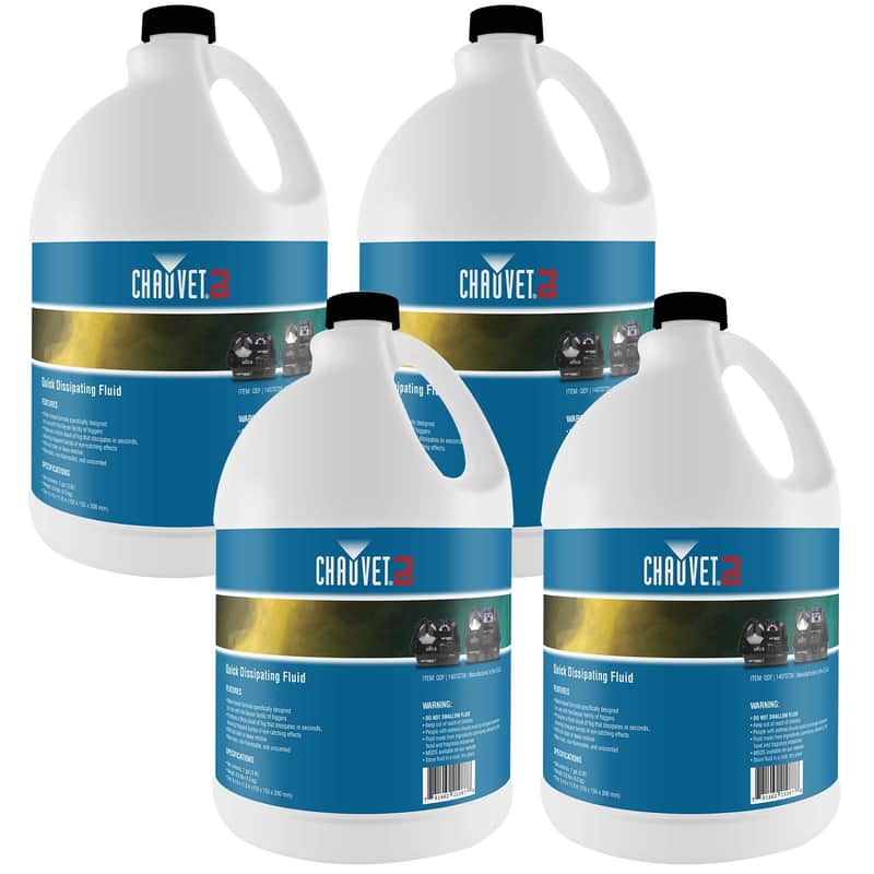 Chauvet DJ QDF Quick Dissipating Fog/Smoke Juice/Fluid 4 Gal image 1