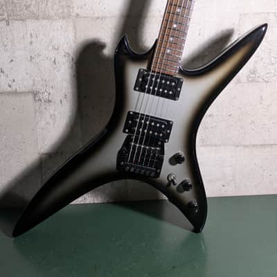 B.C. Rich Stealth NJ Series MIJ 80's Grey Burst Japan Kahler image 3