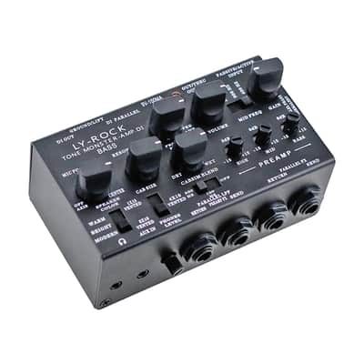 Bass Station Preamp Cabinet Simulation DI Pedal 0 Watt Amp By Handmade,price include the import duty for US buyer image 4