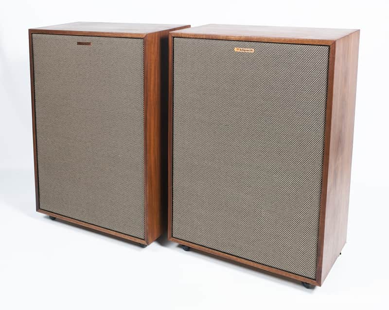 Klipsch Cornwall I // Horn Speakers / Oiled Walnut / Custom Grilles image 1