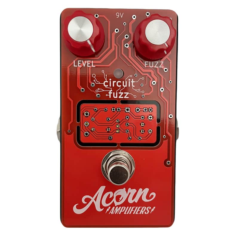 NEW ACORN AMPLIFIERS CIRCUIT FUZZ - RED image 1