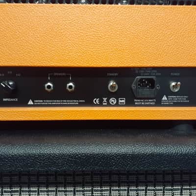 Friedman SS-100 V2 Steve Stevens Signature 2-Channel 100-Watt Guitar Amp Head 2024 -Orange Tolex image 5