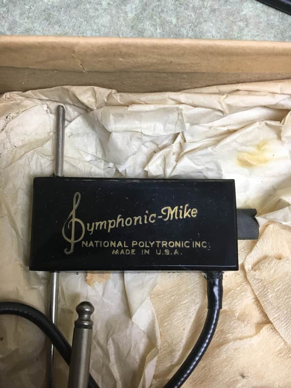 National Polytronics Symphonic Mike Monkey Bar archtop pickup image 1