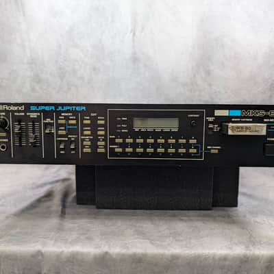 Roland MKS-80 Super Jupiter Rackmount Sound Module with MPG-80 Programmer 1984 - 1989 - Black image 3