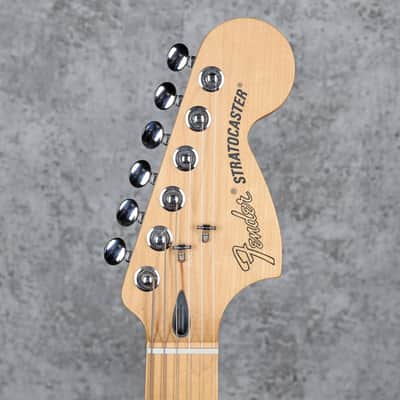 Fender Deluxe Roadhouse Stratocaster Maple Fretboard 2020 Olympic White image 9