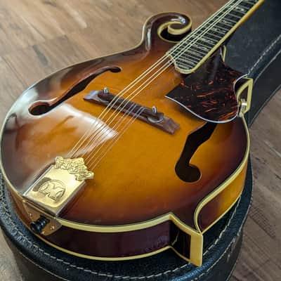 Hondo HM-5 F-Style Mandolin Vintage 1970s Sunburst MIJ W/OSSC Great Condition! image 4