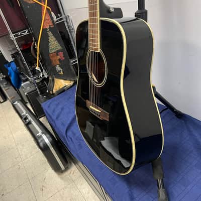 Used Breedlove Atlas Revival Series D/SMe BLK Acoustic Electric Guitar with Original Hardshell Case Made in Korea Black image 13