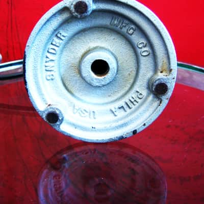 Vintage 1940's RCA MI-12017 dynamic microphone High Z w cable & Snyder DM-1 stand prop display image 14