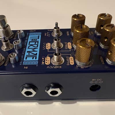 Chase Bliss Audio Thermae Analog Delay and Harmonizer 2018 - Light Blue/Blue image 4