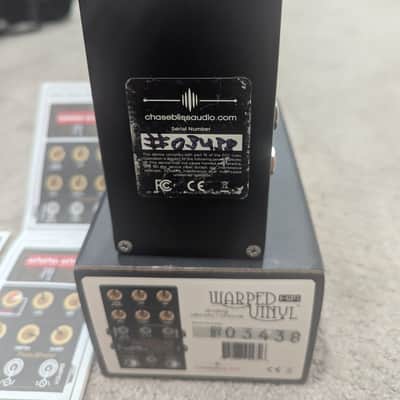 Chase Bliss Audio Warped Vinyl HiFi 2018 - 2024 - Black image 7