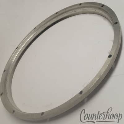 *Yamaha 14" Die-Cast 12-Lug 1lb 12oz Snare Drum Batter Rim/Hoop Marching Japan* image 2