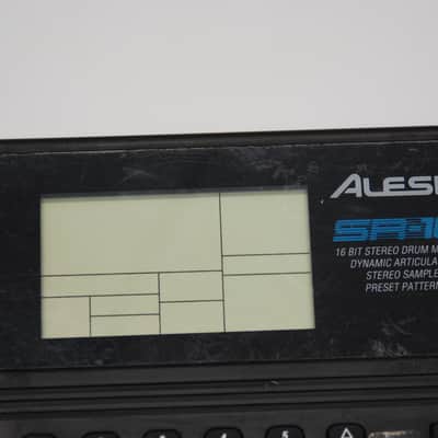 Alesis SR-16 Drum Machine 2010s - Black image 3