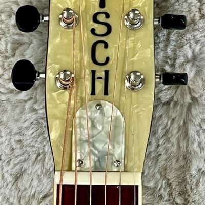 Gretsch Resonator Guitar Model G9220 Bobtail Round-Neck with Pickup - Sunburst image 6