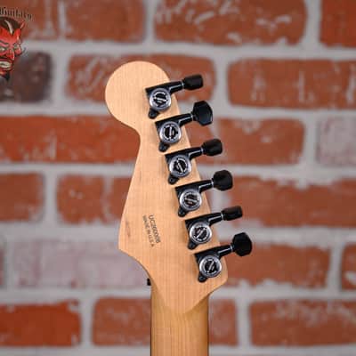 Charvel USA Custom Shop DK24 2H FR Roasted Satin Blue on Black 2026 w/OHSC image 11
