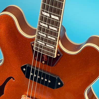 Gibson Mod Shop 2022 - Orange Sparkle image 8