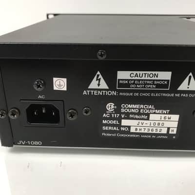 Roland JV-1080 Voice Synthesizer Rack Sound Module image 9