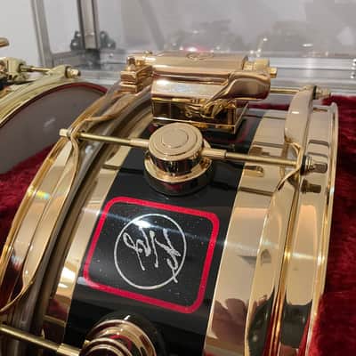 Neil Peart Rush Evolution Snare Drum Collection total of 4 Snares ORIGINAL ALL MATCHING serial numbers image 6