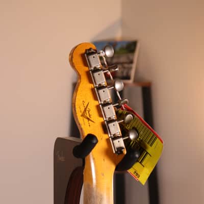 Fender Custom Shop Double Esquire 1950 Super Heavy Relic - Maple Fingerboard, Black image 16