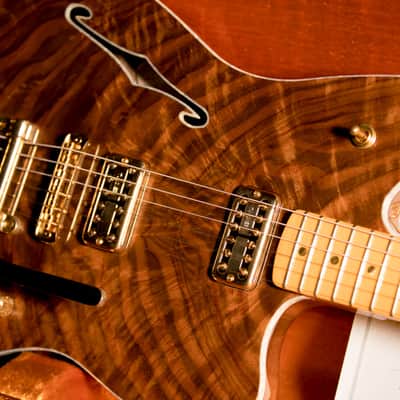 Fender Koa Jazzmaster Master built by John Cruz image 1