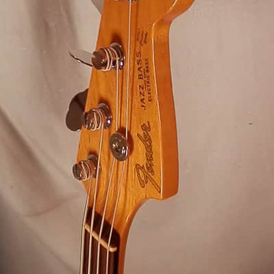 Fender Jazz Bass Sunburst Electric Bass with gig bag Made in Japan 2012 image 12