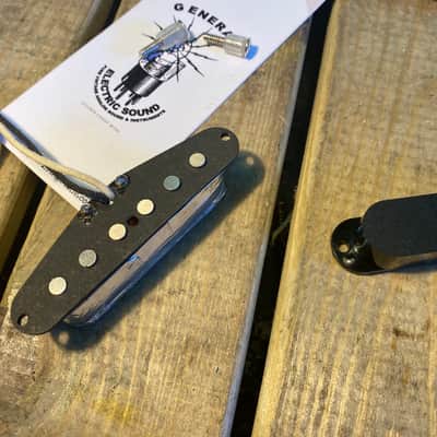 General Vintage Tone  Musicmaster Bass Pickup hand wound Alnico 5 scatter wound hand made  2020 Blac image 3
