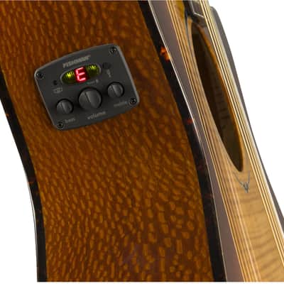 Fender FA-345CE Auditorium Acoustic-Electric Guitar 3-Tone Tea Burst image 4