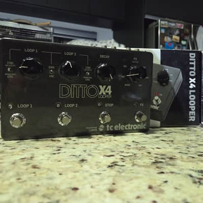 TC Electronic Ditto X4 Looper 2016 - Present - Black image 2