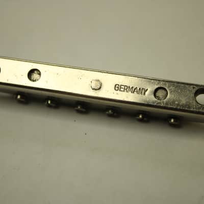 Vintage 1960's Hofner Electric Guitar Bridge -Germany - Rare Part image 3