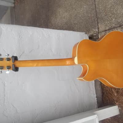 Yamaha AE-11 Natural Jazz Box Guitar Vintage 1967 w/Original Hard Case~MUST SEE~Japan image 8