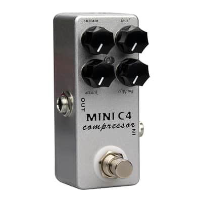 Mosky Mini C4 Compressor Pedal Guitar Effects Distortion/Overdrive Compression pedals image 2