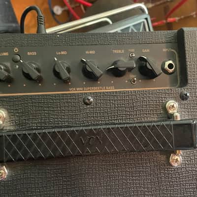 Vox MSB50-BA Mini Superbeetle Bass 50-Watt 1x8" Mini Bass Amp Stack 2019 - Present - Black image 2