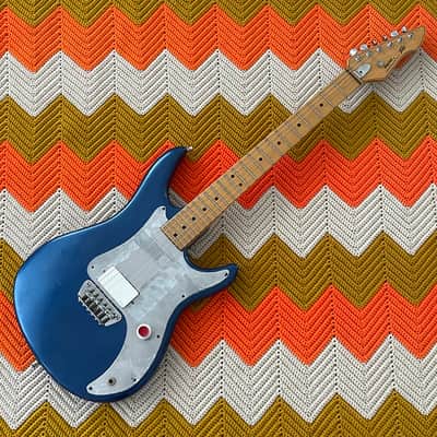 Peavey Patriot - Active EMG 81!! - Modded and Repainted in the Coolest Way!! - Angular Prog Guitar! - Original Case! - image 10