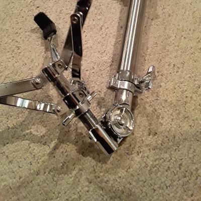 (Very Rare) Vintage Tama Titan Adjustable Telescoping Legless Rack Snare Mount with Mounting Clamp & Memory Lock Included image 10