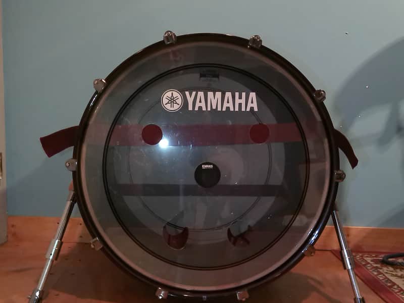 24X18 Bass Drum Yamaha Live Custom Oak Hot Rod multi head choice/muffling options image 1