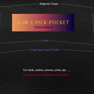 Ampeg Venture VB-410 Ultimate Guitar Amplifier Cover | Choose your Color, Fabric, Pocket, Padding & more | Made in the US image 7