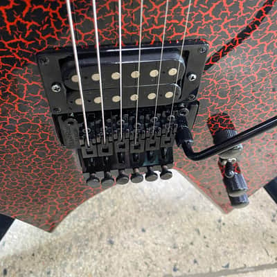 Pre Loved B.C Rich Ltd Ed Stranger Things "Eddie's Guitar" Warlock | Crackle image 10