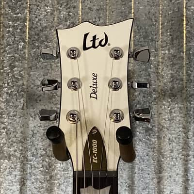 ESP LTD EC-1000 Pearl White Guitar & Case EC1000PW #1090 Used image 4